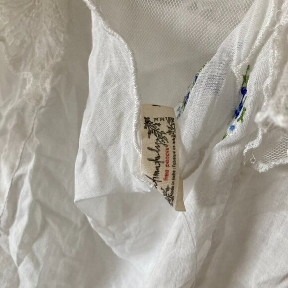 NWT Intimately Free People Bali Honeydew Bodysuit Optic White Sz M - Picture 10 of 12